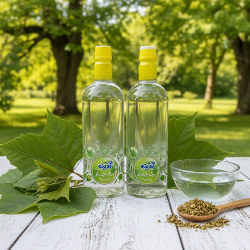 عرق گیاهی برگ چنار کد a3011