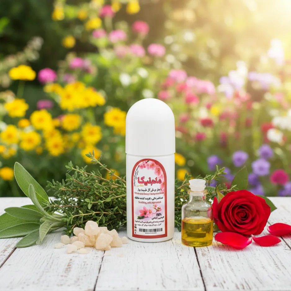 مام رولی گیاهی نیکا عطر طبیعت بهار کد...