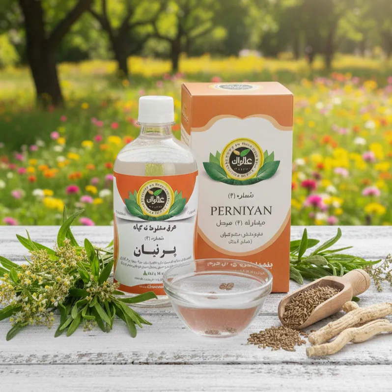 عرق نه گیاه پرنیان کد a3026